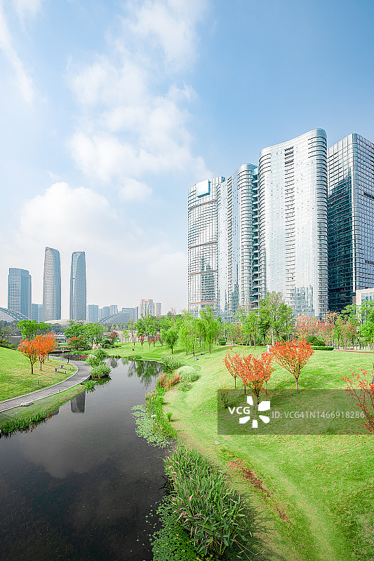 阳光成都金融城图片素材