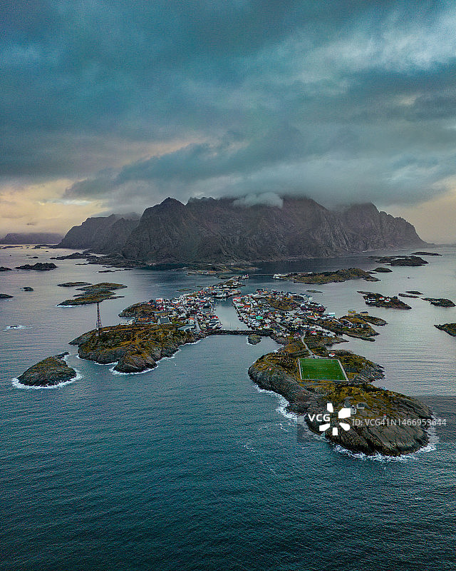 罗弗敦足球图片素材