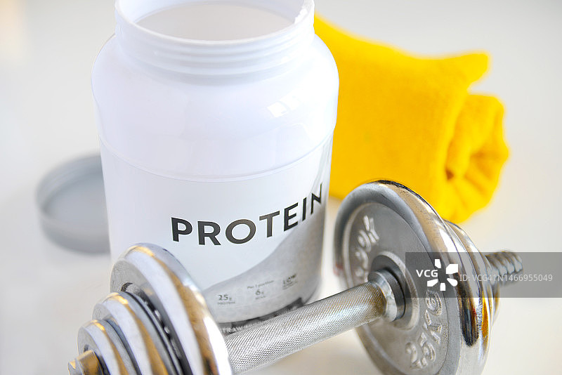 举重训练、健身、蛋白粉图片素材