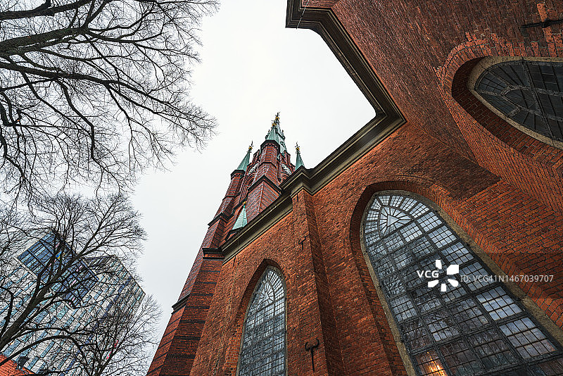 斯德哥尔摩圣克拉拉教堂图片素材