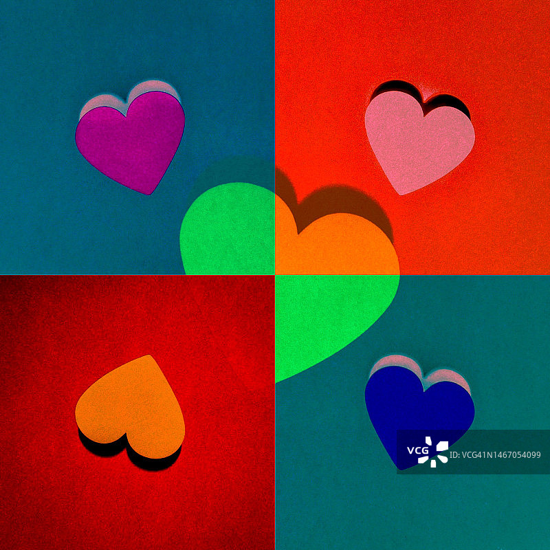 心形图案图片素材