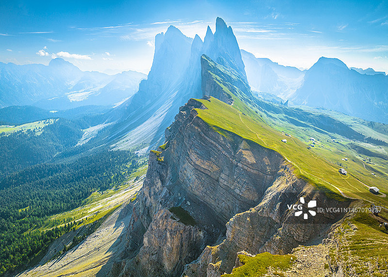 塞切达山脊图片素材