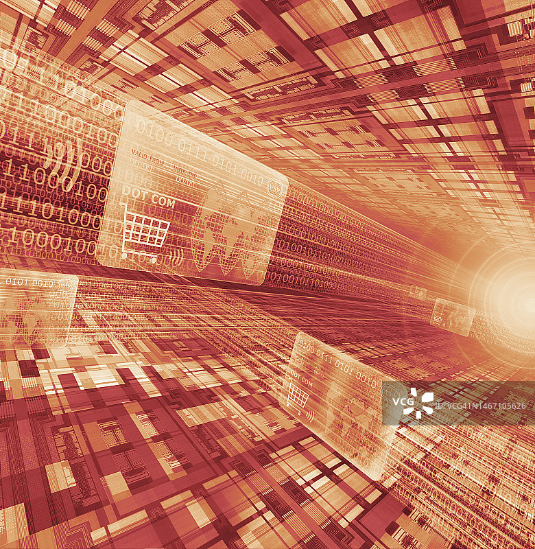 信用卡在线购物图片素材