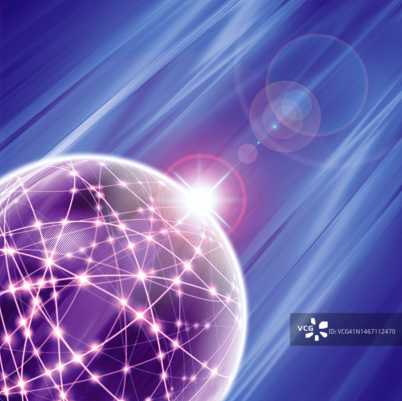 互联网光晕图片素材