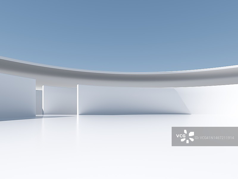 空混凝土建筑背景图片素材