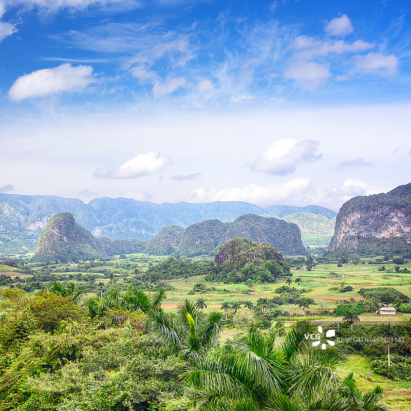 古巴比尼亚莱斯山谷图片素材