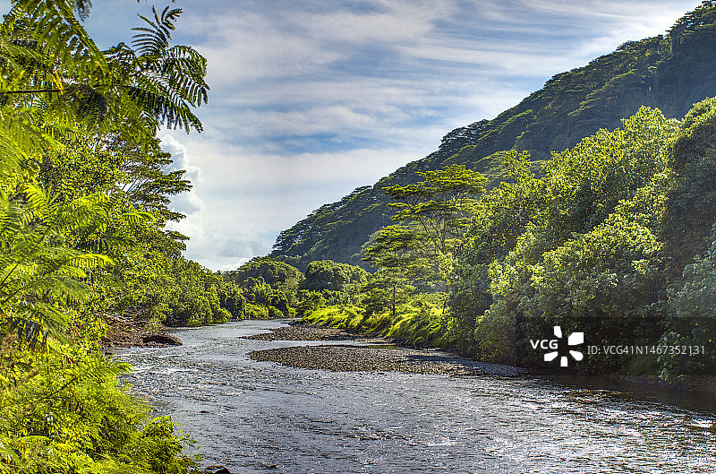 帕佩努山谷图片素材