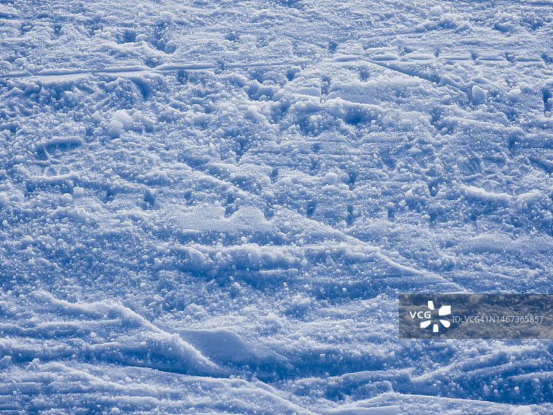 冰雪覆盖表面冰雪抽象图案图片素材