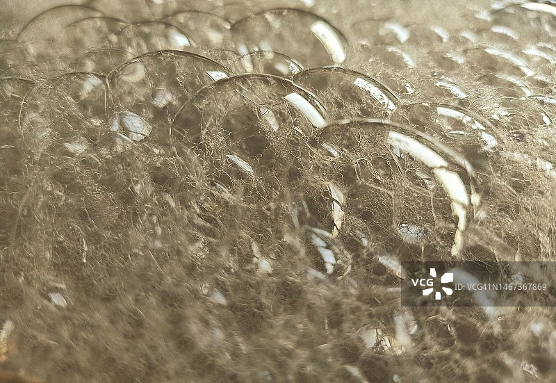 清洁剂气泡抽象图案图片素材