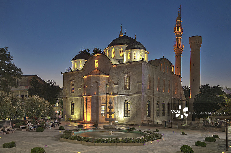 土耳其东安纳托利亚马拉蒂亚哈吉尤素夫清真寺图片素材