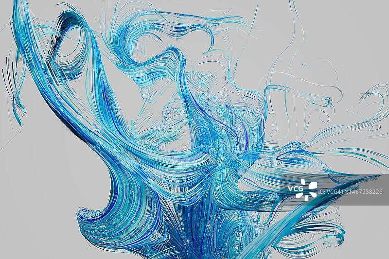 彩色线条涡旋背景图案照片图片素材