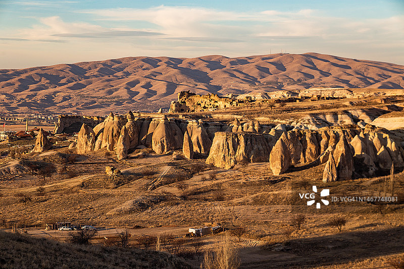 卡帕多西亚的精灵烟囱图片素材