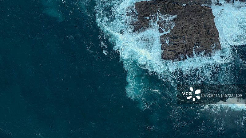 澳大利亚的海岸和海浪图片素材