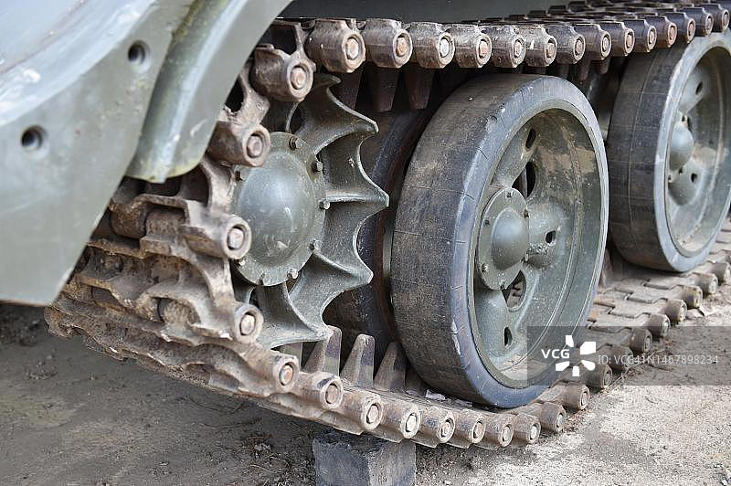 德国坦克链条图片素材