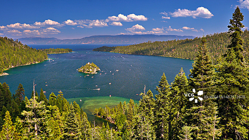 太浩湖，加利福尼亚州图片素材