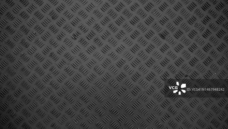 布鲁塞尔的防滑金属板黑白照片图片素材