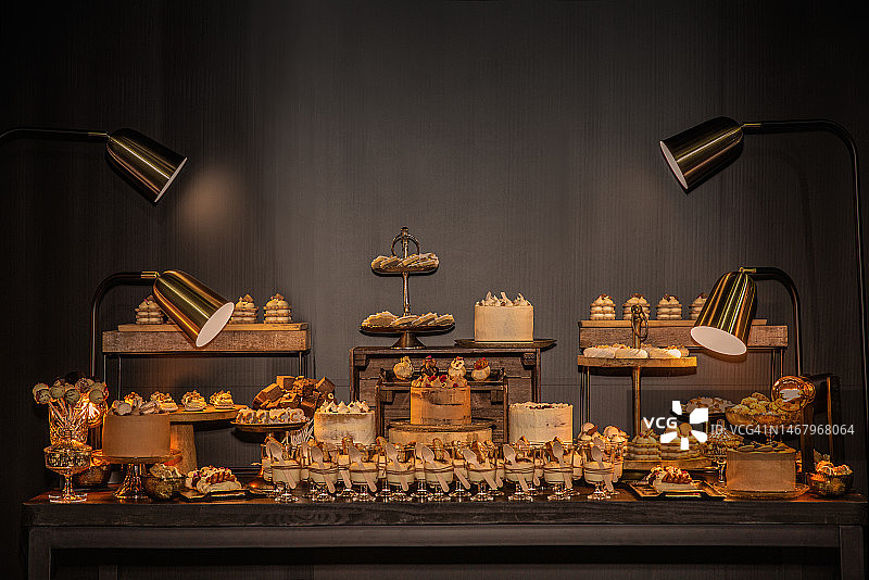 甜点自助餐图片素材