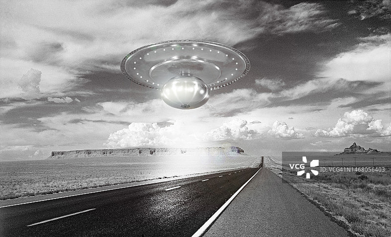 新墨西哥州的UFO图片素材