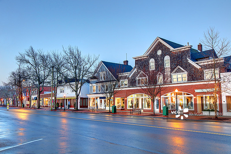 纽约汉普顿图片素材