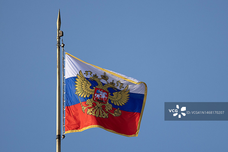 俄罗斯总统旗图片素材
