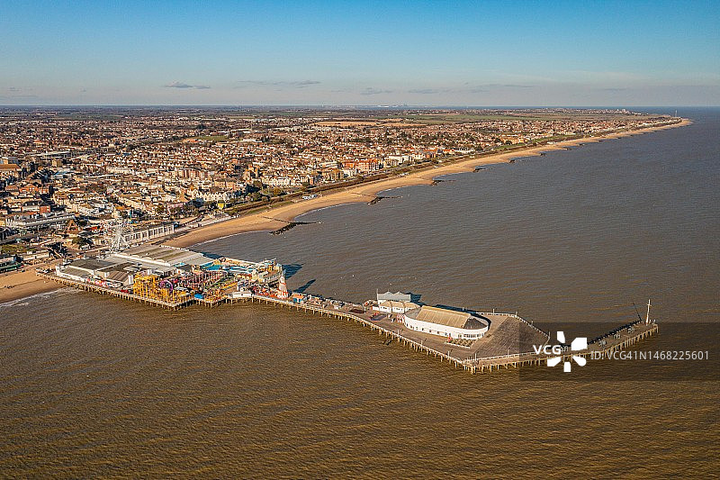 克拉克顿海上码头图片素材