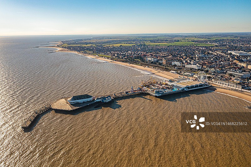 克拉克顿海上码头图片素材