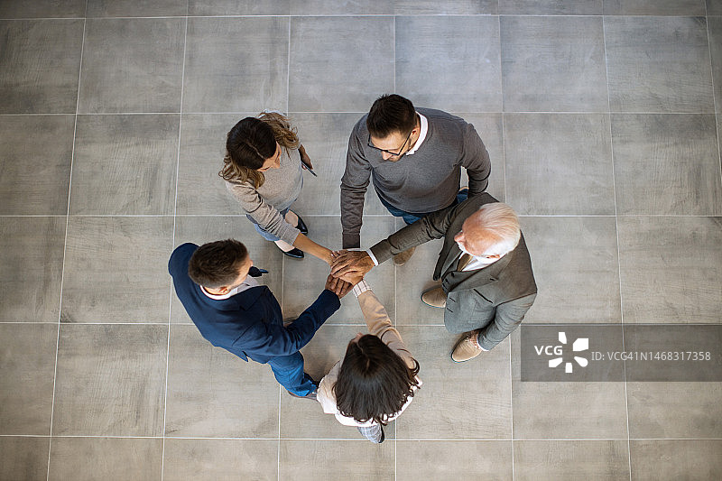 商业人士团队合作图片素材