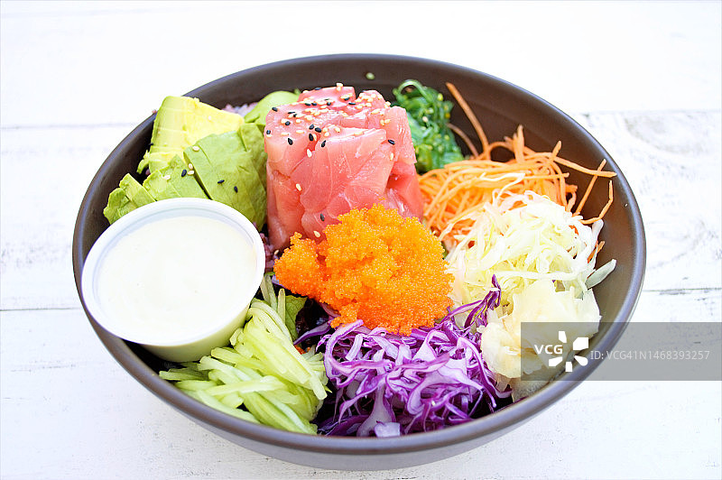 夏威夷盖饭图片素材