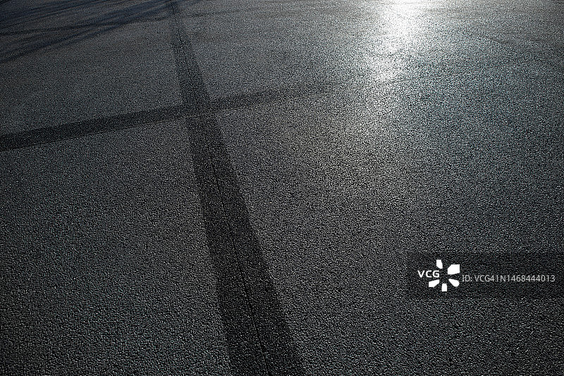 沥青路特写图片素材