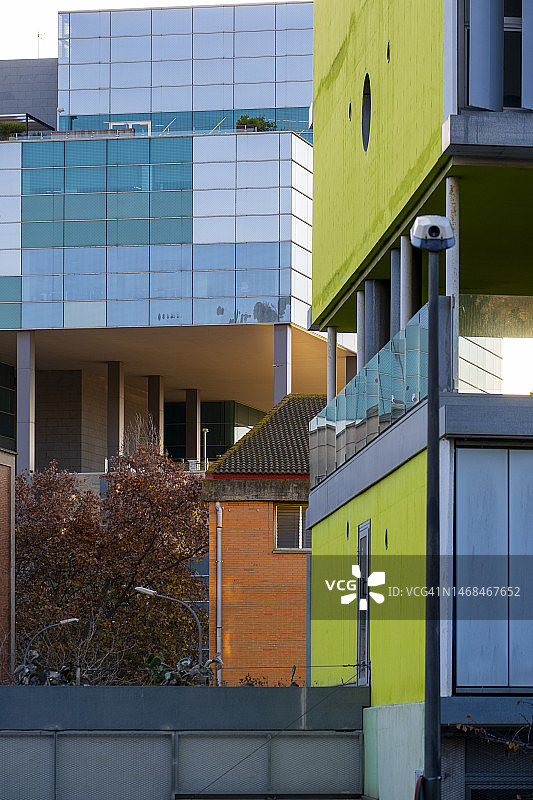 巴塞罗那街区图片素材