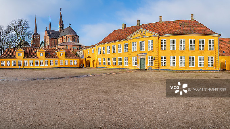 罗斯基勒大教堂图片素材