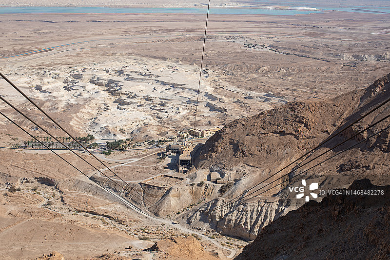 以色列马萨达缆车景观图片素材