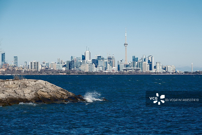 城市滨水景观图片素材