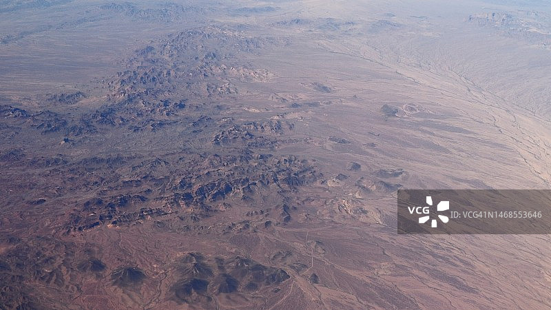 亚利桑那州壮丽景观高角度视图，美国图片素材