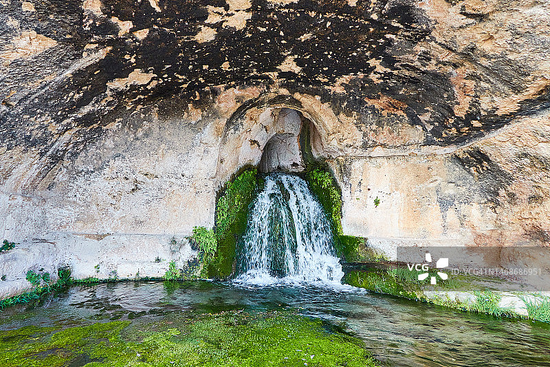意大利西西里岛那不勒斯考古公园宁菲奥石窟图片素材