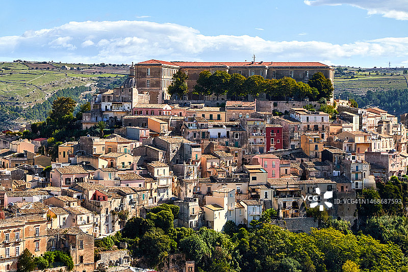 意大利西西里岛拉古萨城市风光图片素材