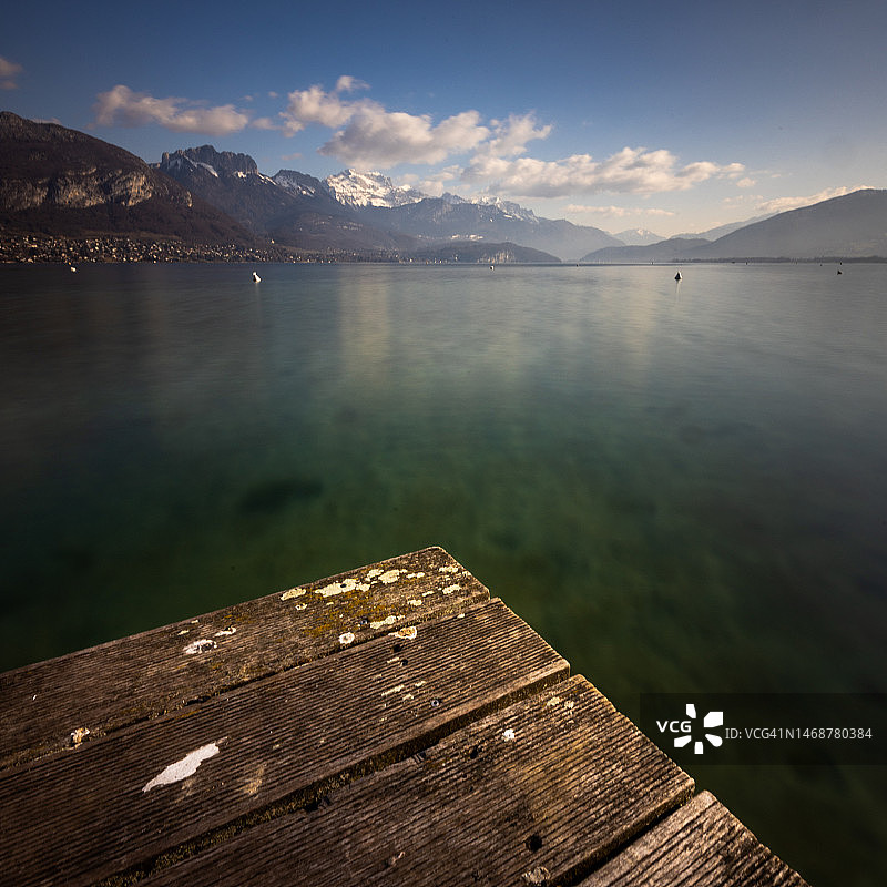 安纳西湖风光图片素材