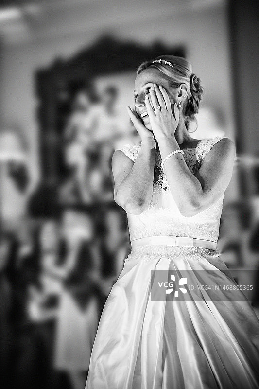 舞池中的新娘图片素材