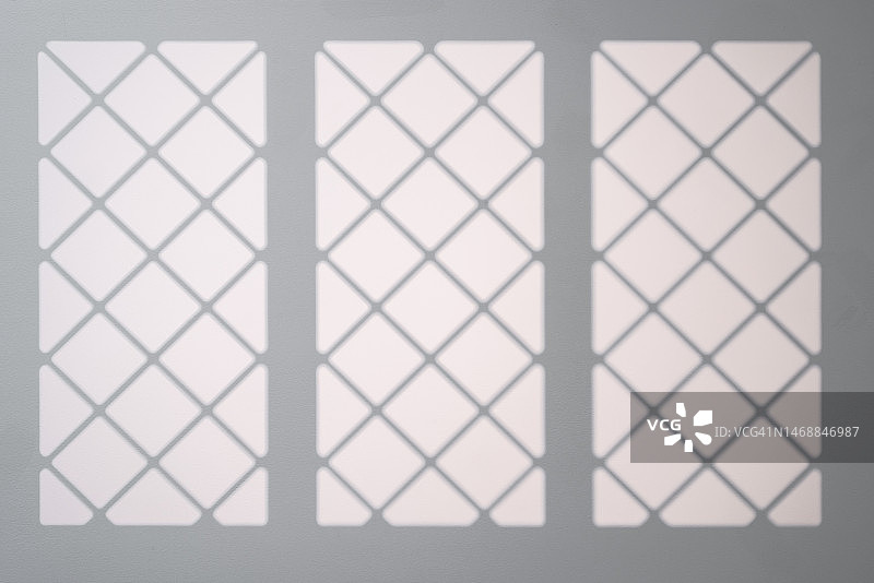 墙上的窗户影子图片素材