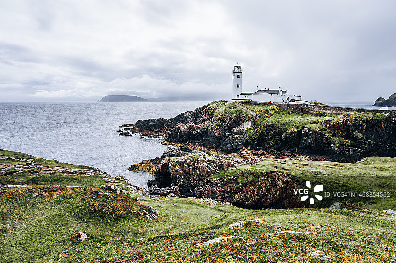 爱尔兰多尼戈尔郡法纳德灯塔图片素材