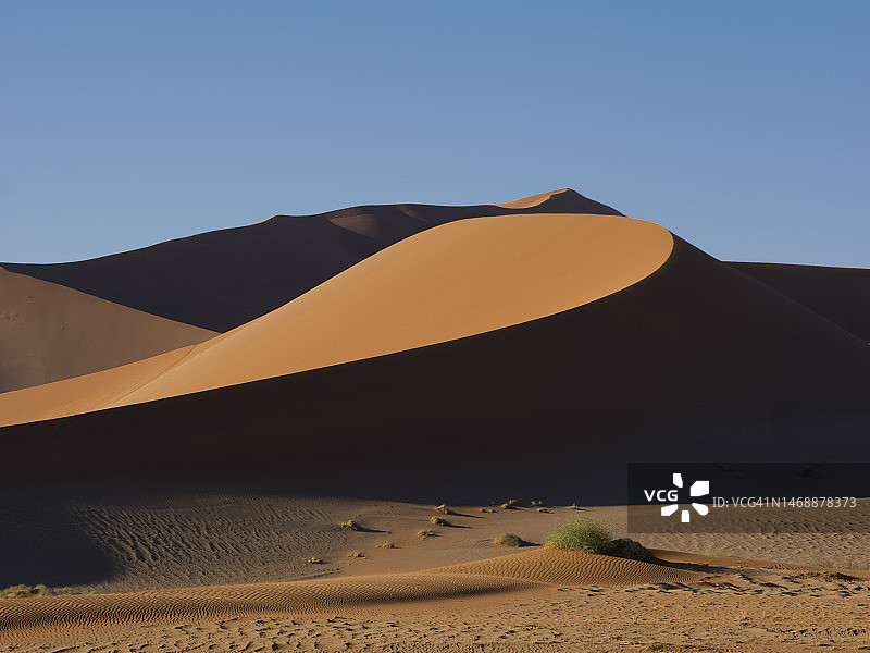 纳米布-诺克卢夫国家公园的红色沙丘图片素材