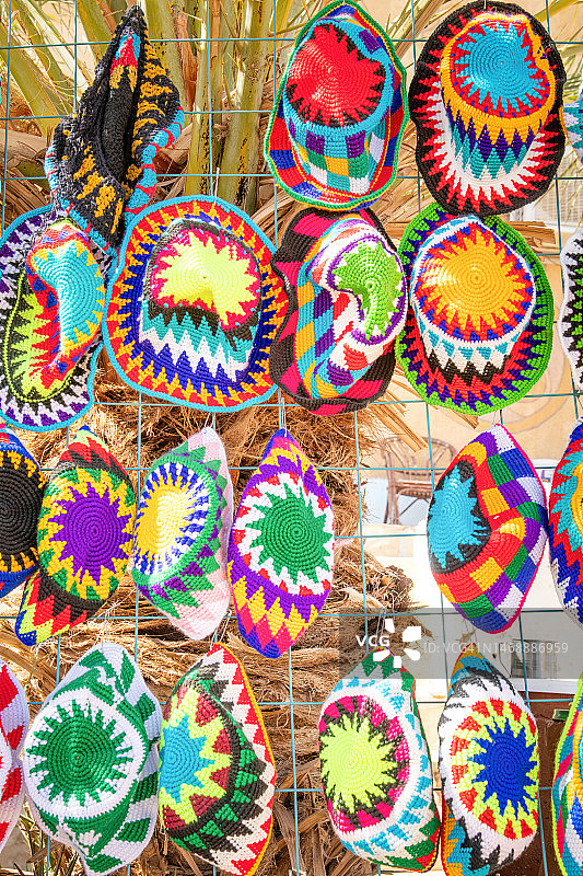 埃及阿斯旺的努比亚市场图片素材