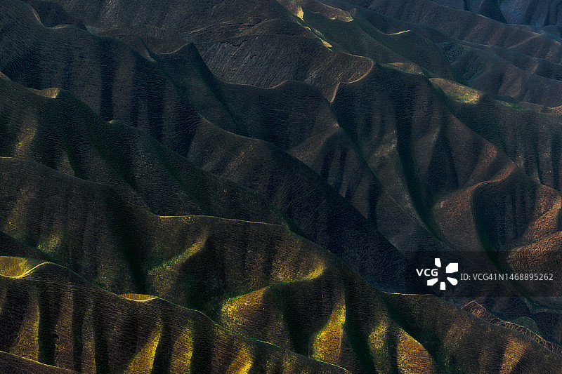 伊朗火山景观全景图片素材