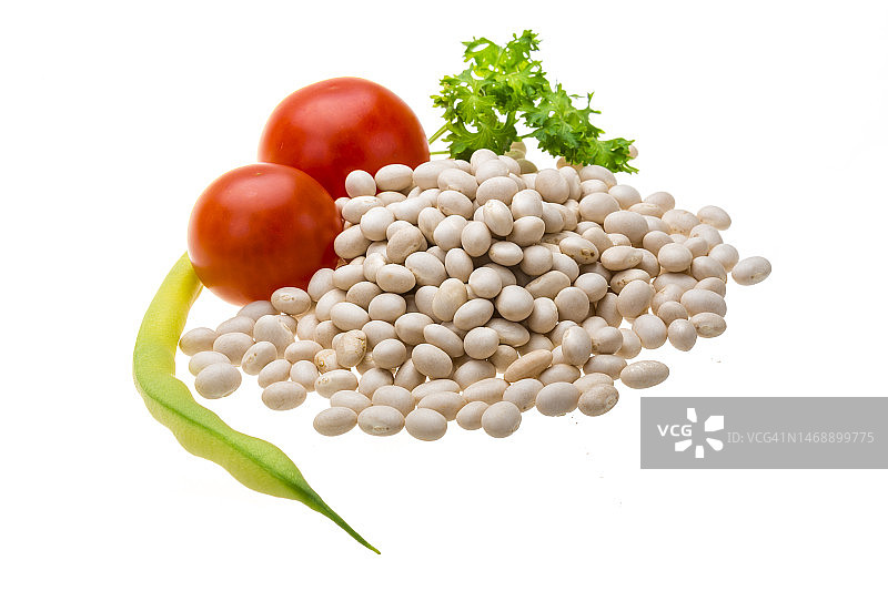 白色背景上的蔬菜特写图片素材