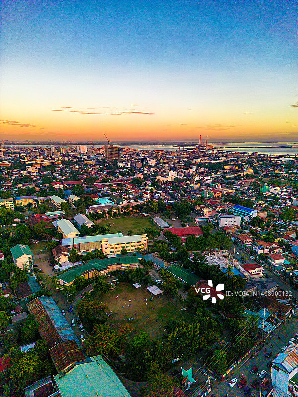宿务-科尔多瓦大桥，菲律宾宿务市图片素材