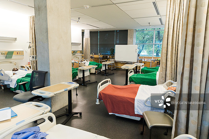 医疗大楼的教育培训课程图片素材