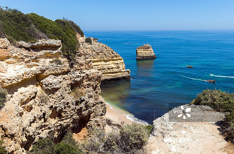 阿尔加维海岸线（葡萄牙）图片素材