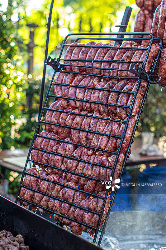阿根廷烤香肠图片素材
