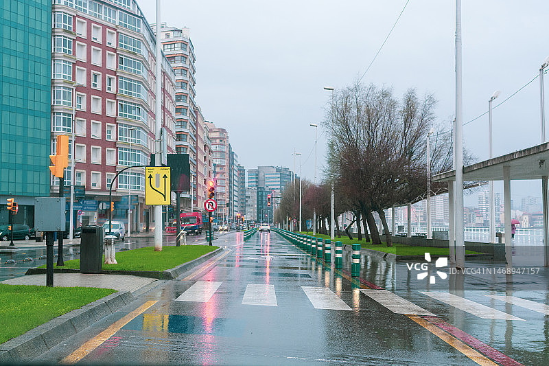 城市街道图片素材