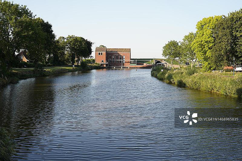 德国下萨克森州格里特西尔的Sieltor图片素材